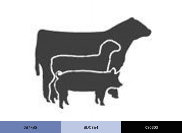 Livestockjudging.com brand color palette