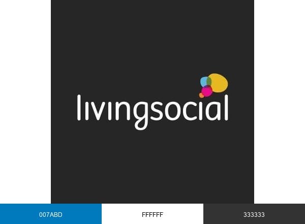 LivingSocial brand color palette