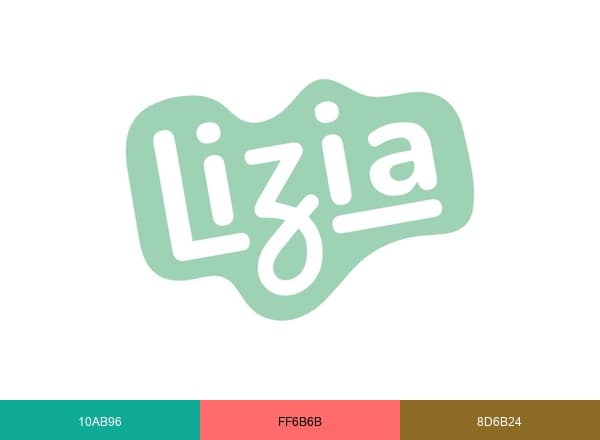 Lizia brand color palette