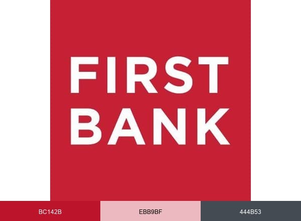 First Bancorp brand color palette