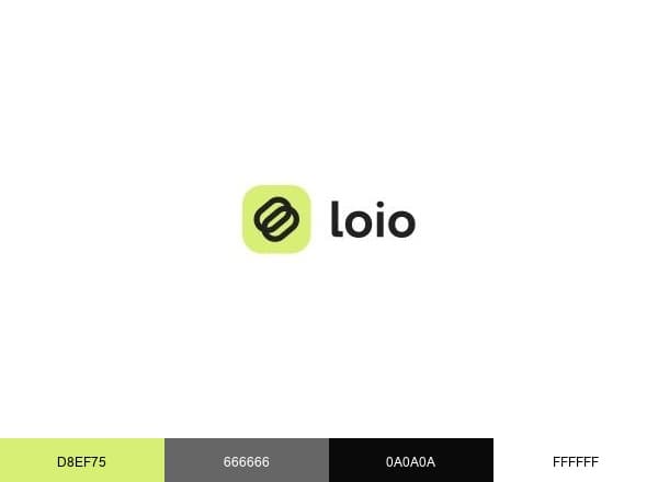 Loio brand color palette
