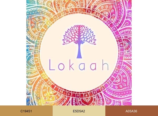 Lokaah brand color palette