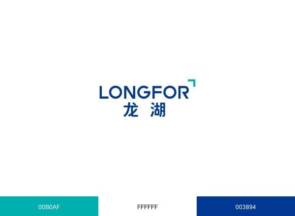 Longfor brand color palette