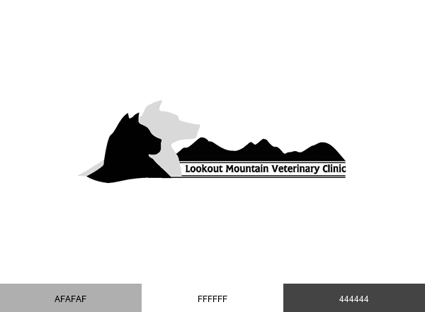 Lookout Mtn Vet brand color palette