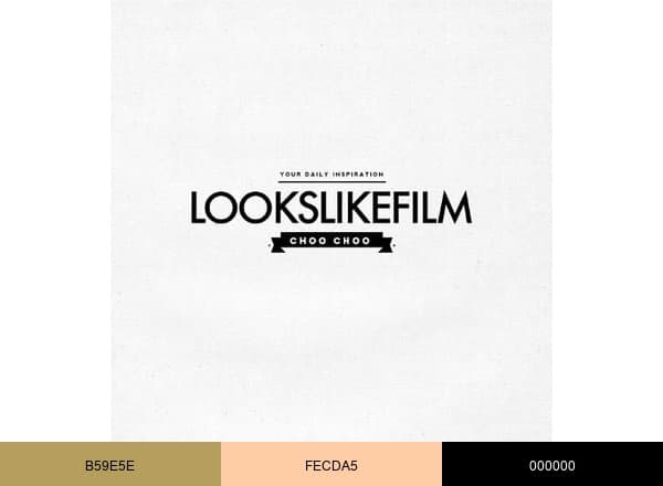 Lookslikefilm brand color palette
