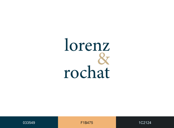 Lorenz and Rochat Limousine Services brand color palette