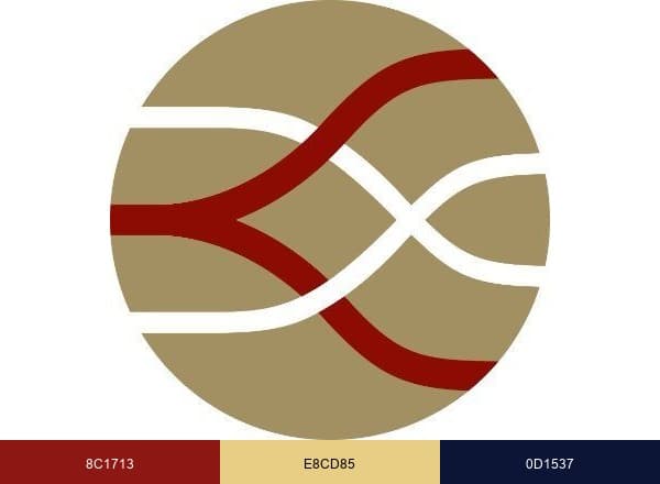 Lothian Buses brand color palette