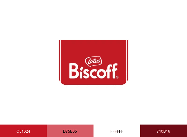 Lotus Biscoff brand color palette