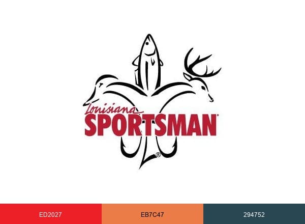 Louisiana Sportsman brand color palette