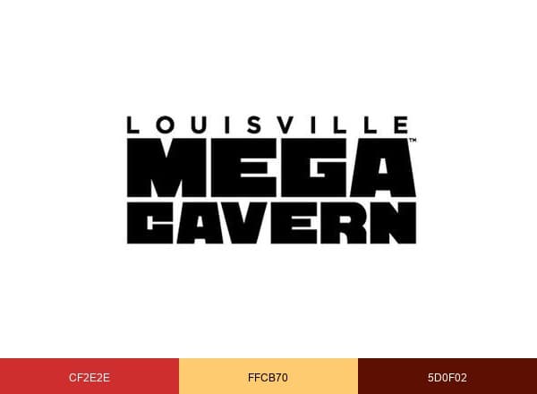 Louisville Mega Cavern brand color palette