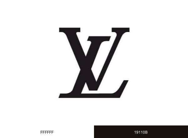 Louis Vuitton brand color palette