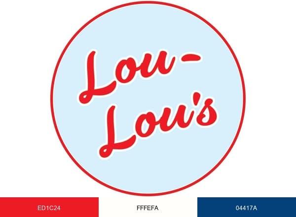 Lou-Lou’s Flower Truck brand color palette