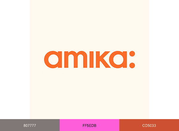 Amika brand color palette