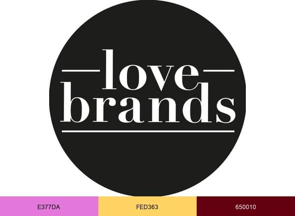 LOVEBRANDS brand color palette
