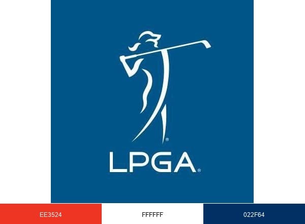 LPGA brand color palette