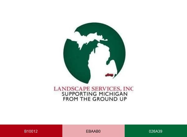 Landscape Services brand color palette