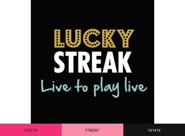 LuckyStreak brand color palette
