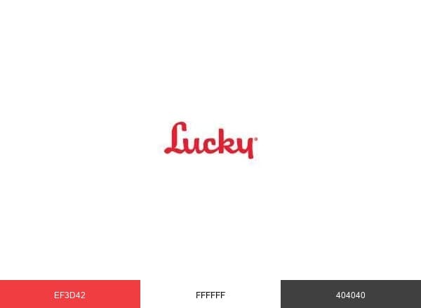 Lucky Supermarkets brand color palette