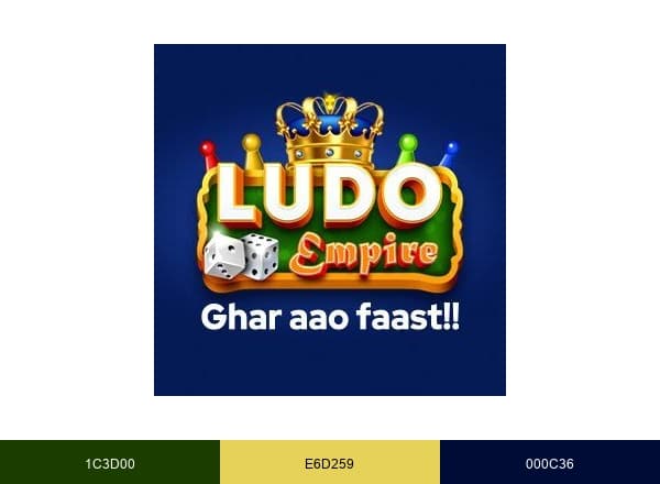 Ludoempire brand color palette