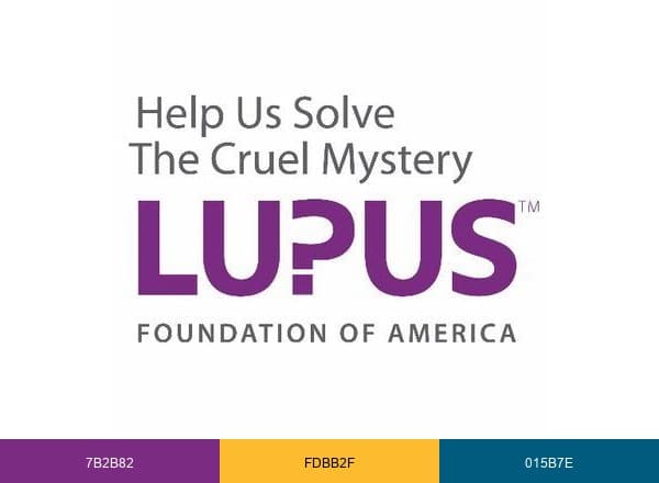 Lupus Foundation of America brand color palette