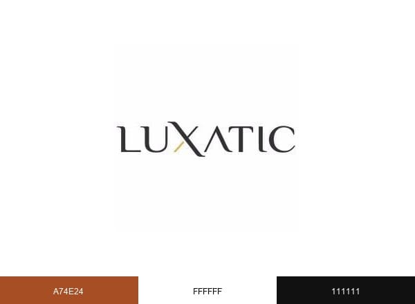 Luxatic brand color palette
