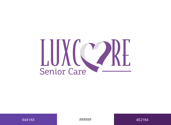 Luxcare Senior Care | Victoria BC brand color palette