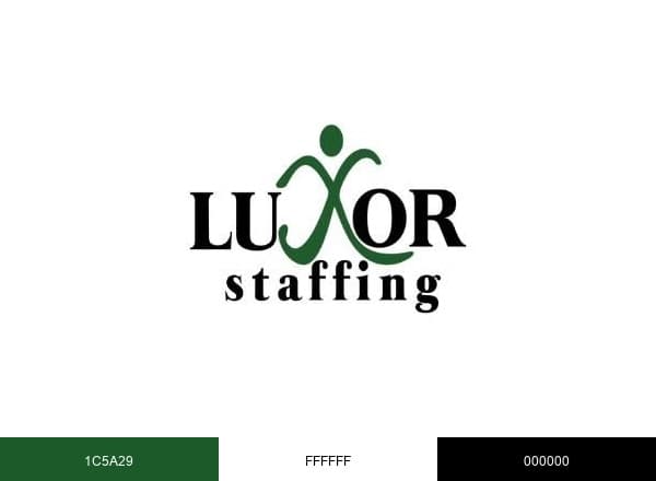Luxor Staffing brand color palette