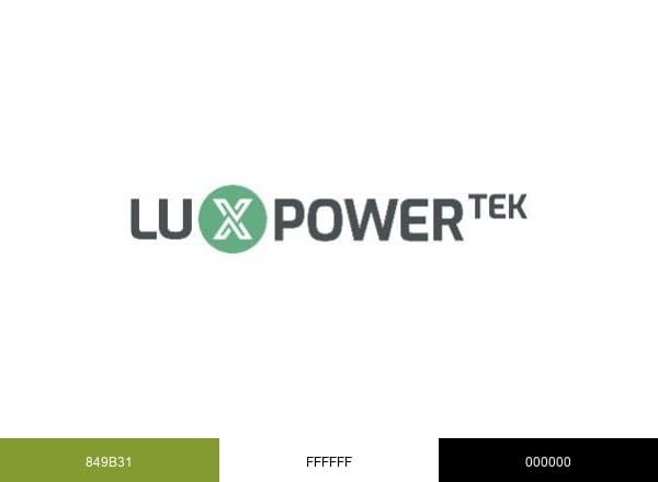 LUXPOWERTEK brand color palette