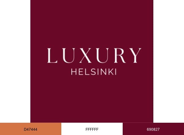 – Luxury Helsinki brand color palette