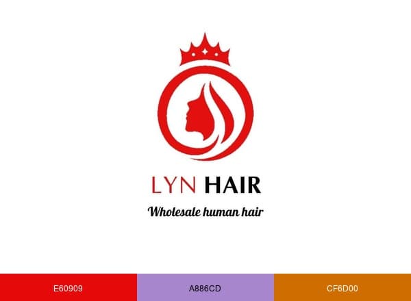Lyn Hair brand color palette