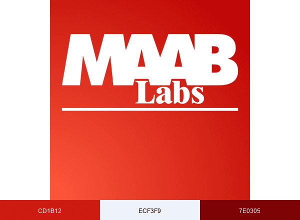 MAAB Labs brand color palette