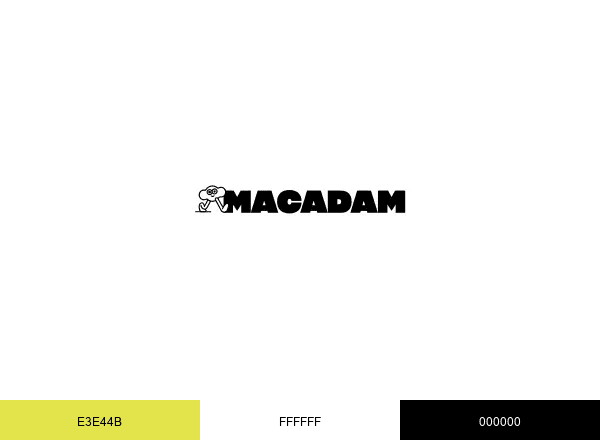 Macadam brand color palette