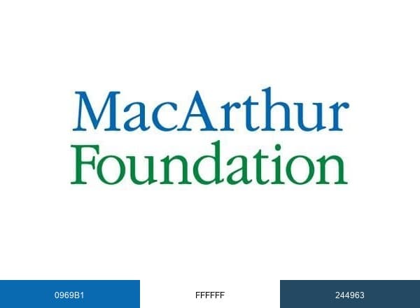 MacArthur Foundation brand color palette