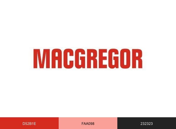 MacGregor brand color palette