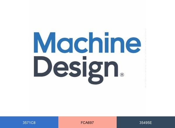 Machine Design brand color palette