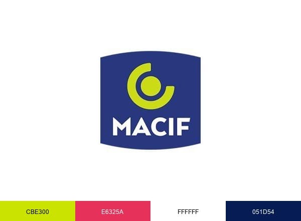 Macif brand color palette