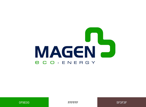 Magen eco-Energy brand color palette