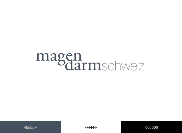 MagenDarm Schweiz brand color palette