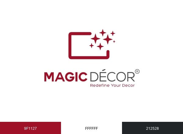Magicdecor brand color palette