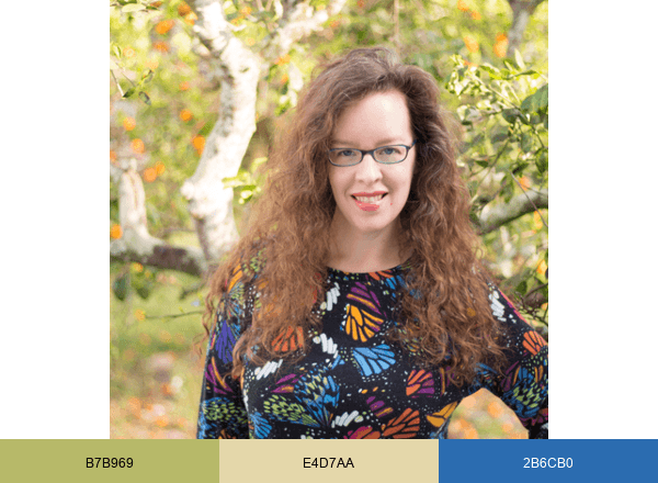 Magnolia Days brand color palette