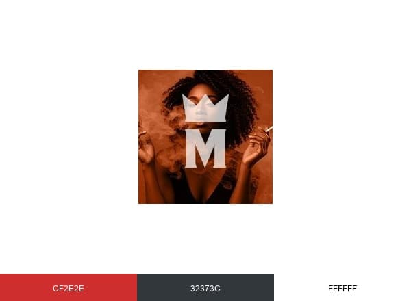 Magnus Tobacco w Polsce brand color palette