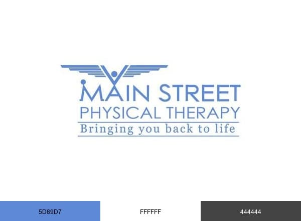 Main Street Physical Therapy Clinic brand color palette