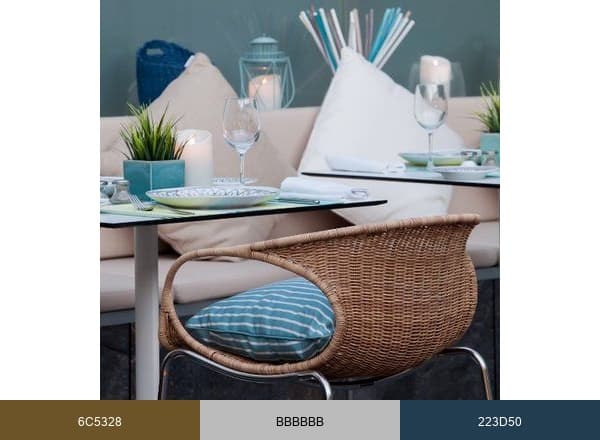 Mairena Suárez Interiorismo brand color palette