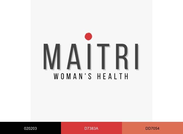 Maitri Woman brand color palette