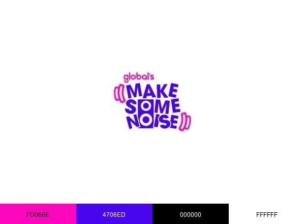 Make Some Noise brand color palette