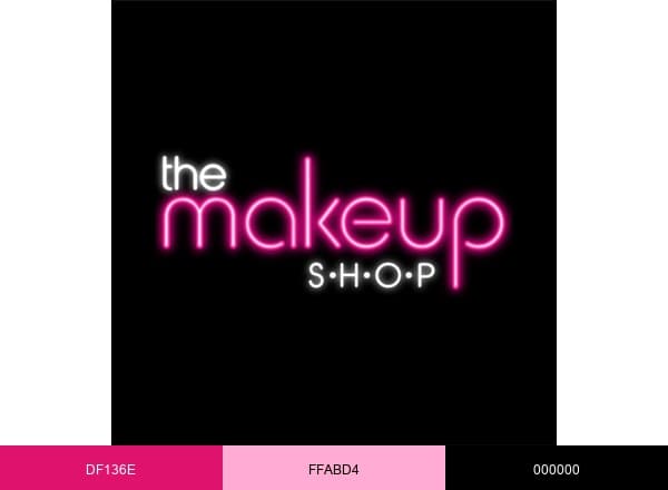 © Makeup Shop brand color palette