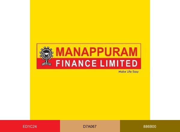 Manappuram Finance brand color palette