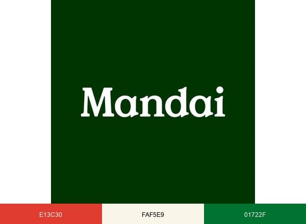 Mandai Wildlife Group brand color palette