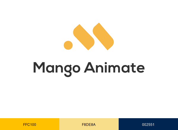 Mango Animate brand color palette