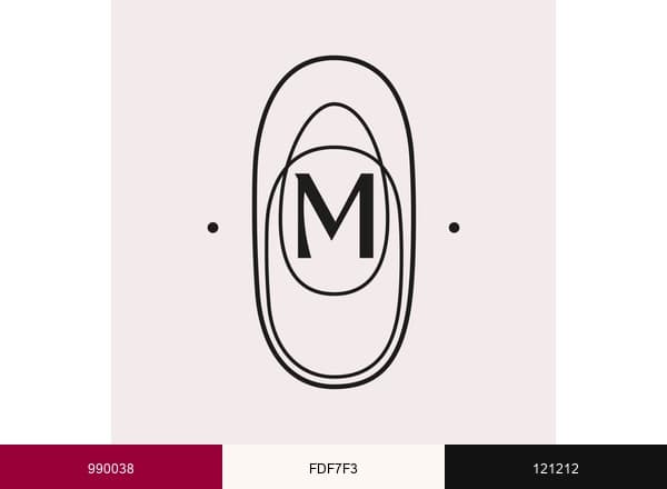 Maniko Nails brand color palette